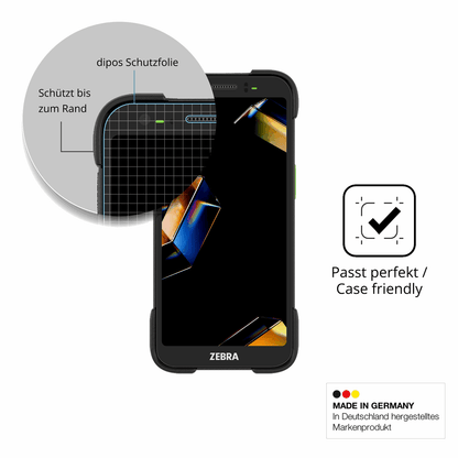 Besonders flexibler Displayschutz mit Anti-Shock-Schicht im Materialmix