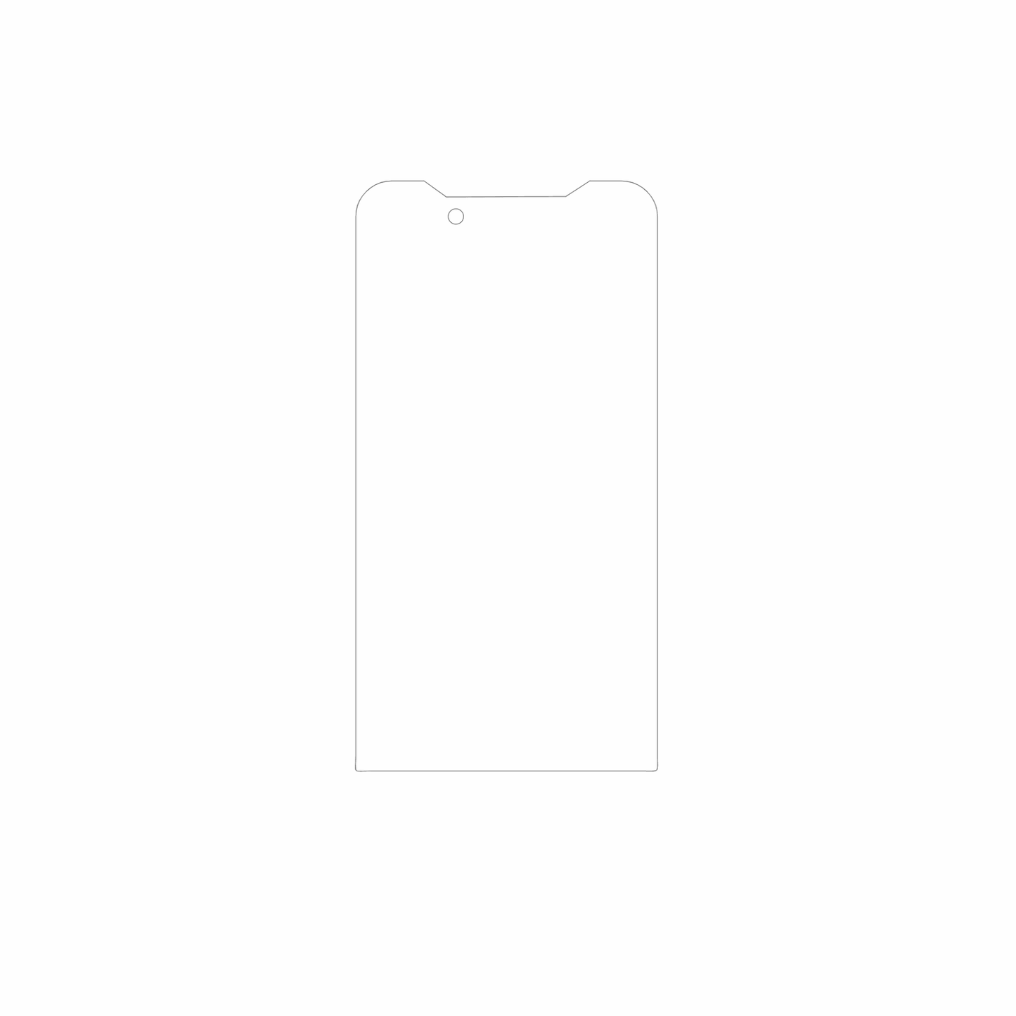 dipos Displayschutz für Zebra Xplore M60, mattierte Oberfläche, geringe Dicke und perfekte Passform