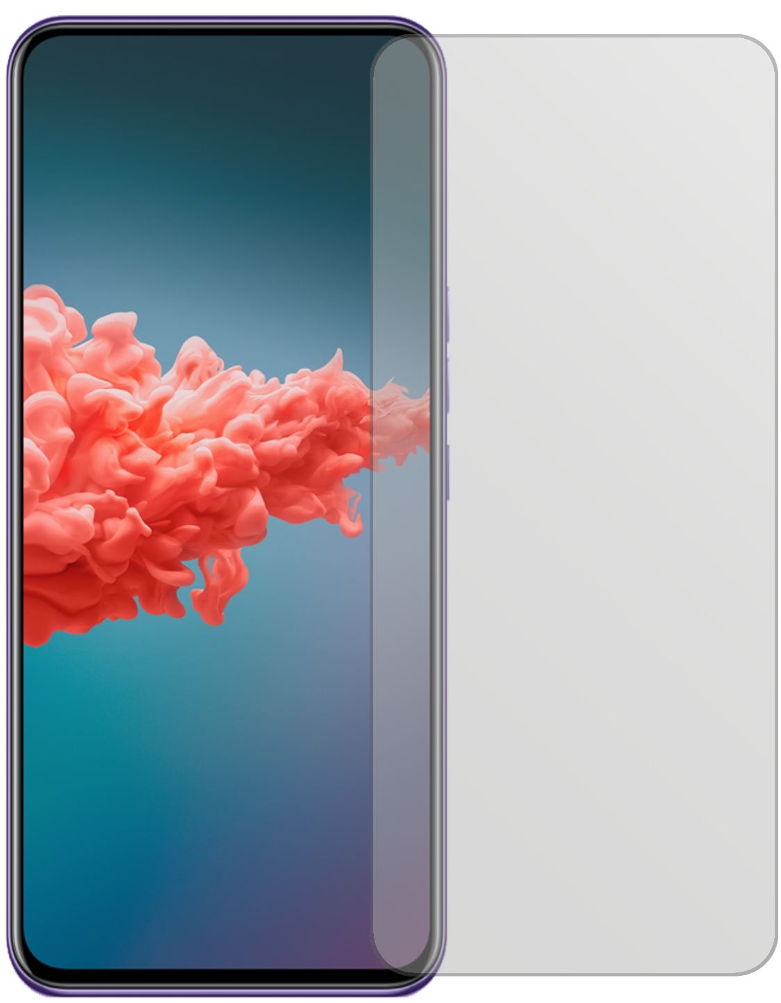 ZTEA20 5G mit aufgebrachter dipos Displayschutzfolie, die lästige Fingerabdrücke minimiert