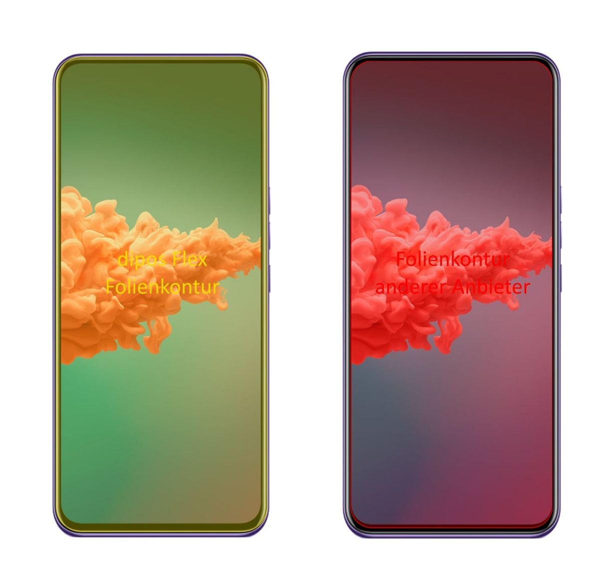 3x 3D Full Cover Schutzfolie für ZTE A20 5G
