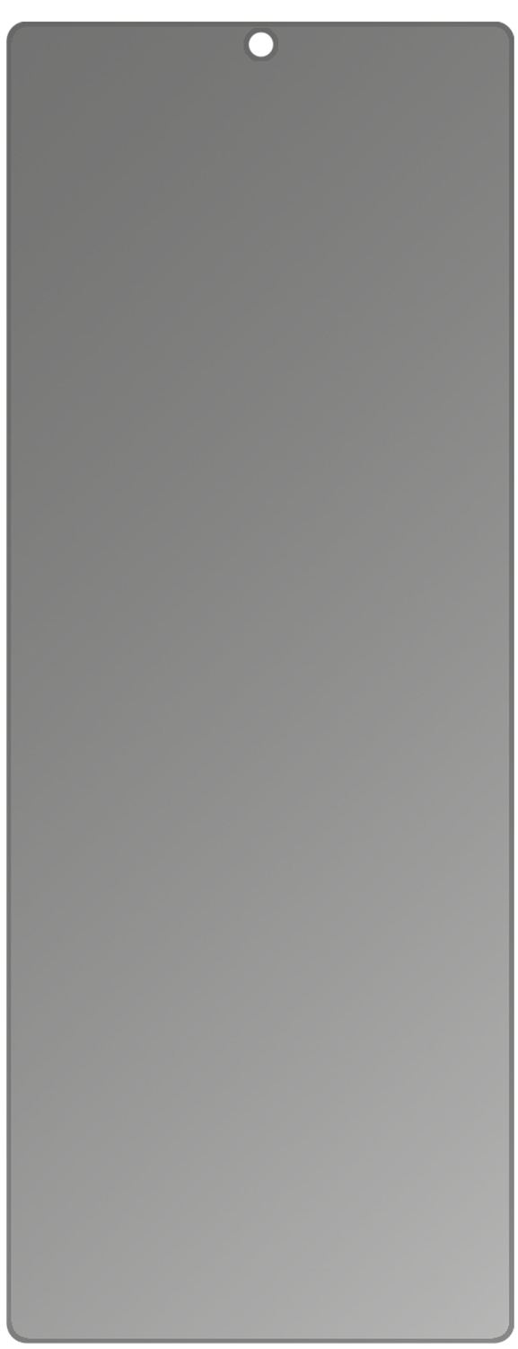 dipos Displayschutz für ZTE Blade 20 Pro 5G, mattierte Oberfläche, Blickschutzfilter und perfekter Passform
