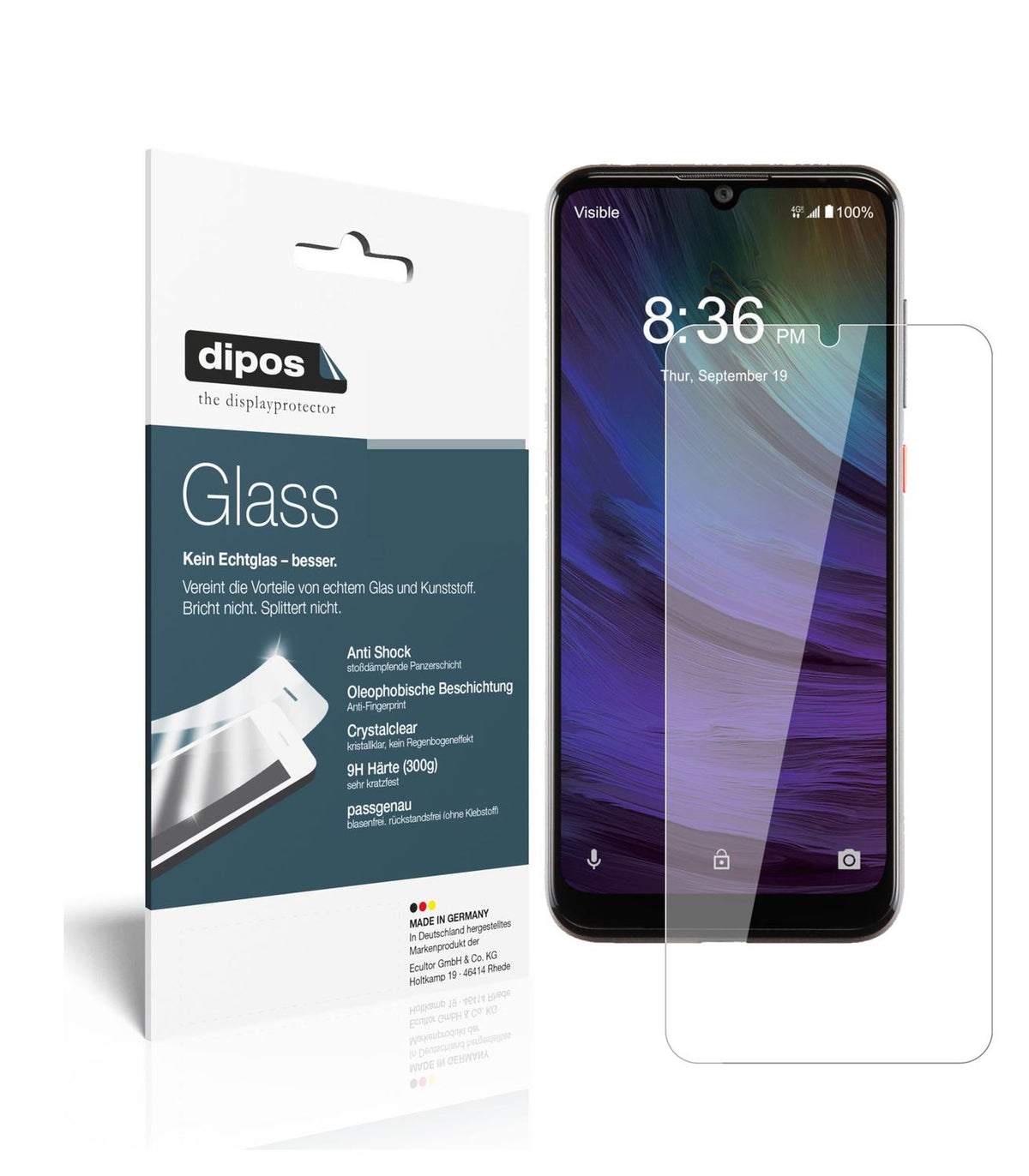 Perfekte Passform und ultimative Qualität: Unser 9H Panzerglas bietet Schutz für ZTE-Blade A7 Prime