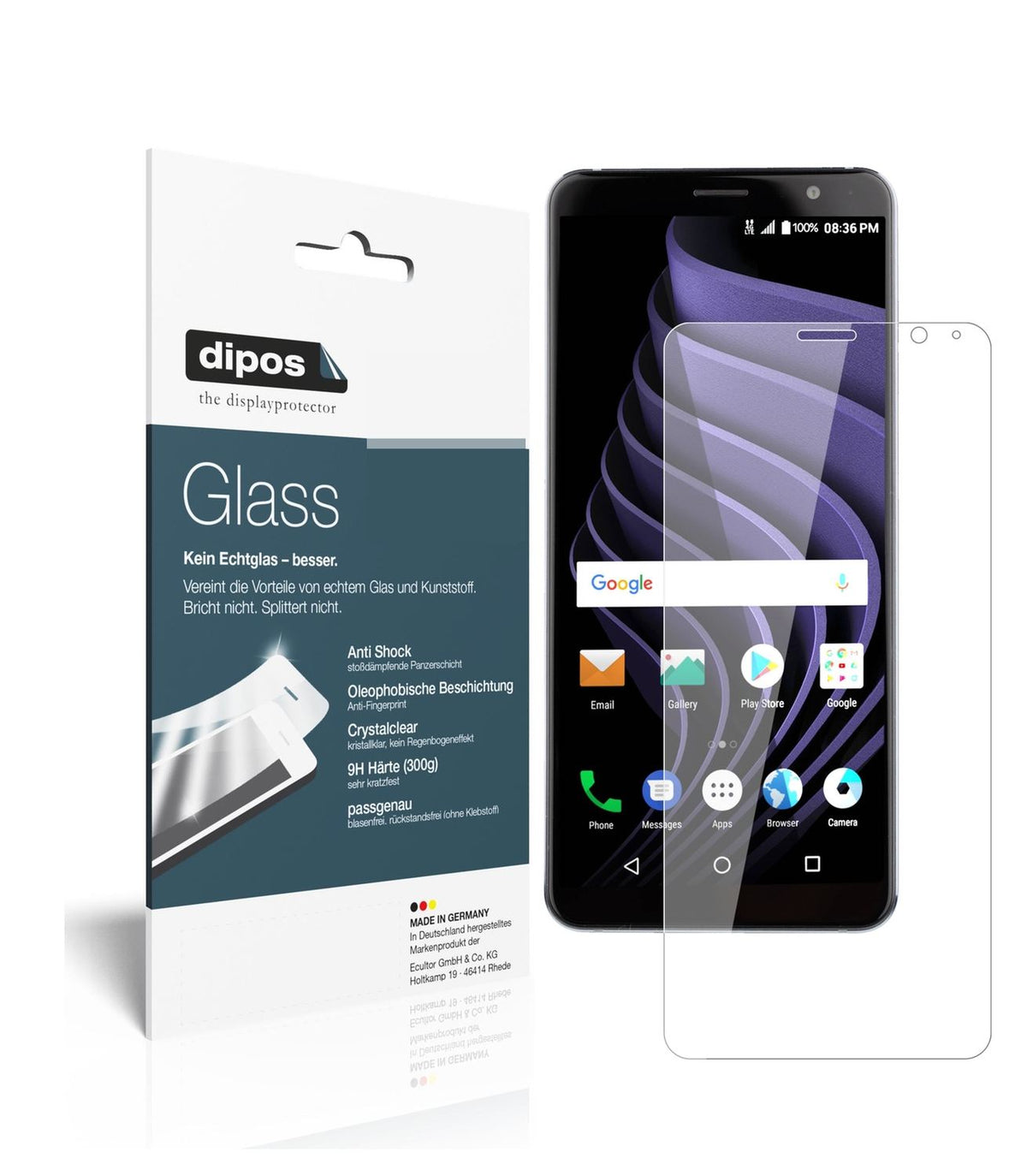 Perfekte Passform und ultimative Qualität: Unser 9H Panzerglas bietet Schutz für ZTE-Blade Max View