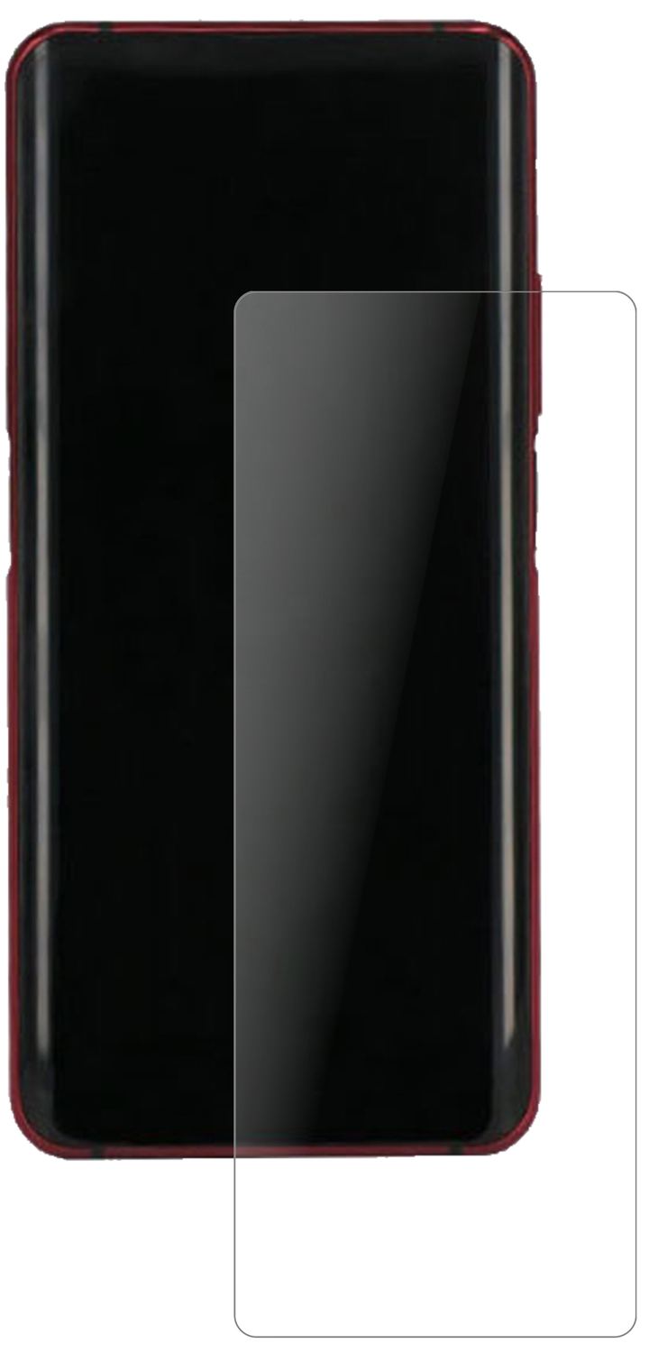 ZTEnubia Z20 mit aufgebrachter dipos Panzerfolie, die lästige Fingerabdrücke minimiert