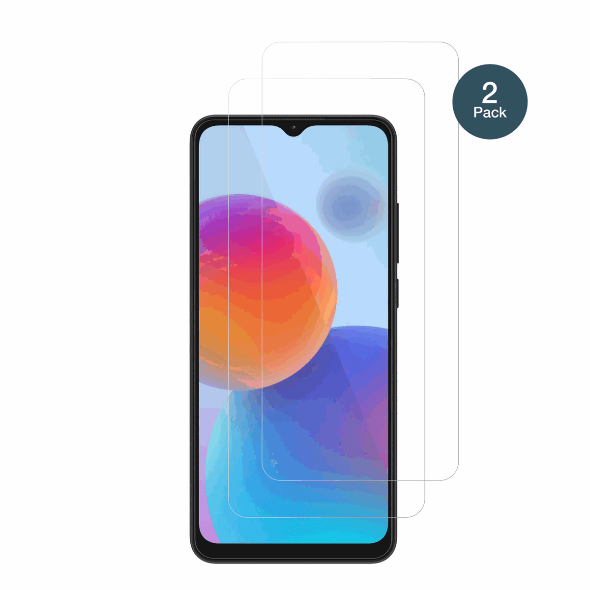 ZTEOptus X Pro 2 5G mit aufgebrachter dipos Flex Schutzfolie, glasklare Darstellung ohne Einschränkungen