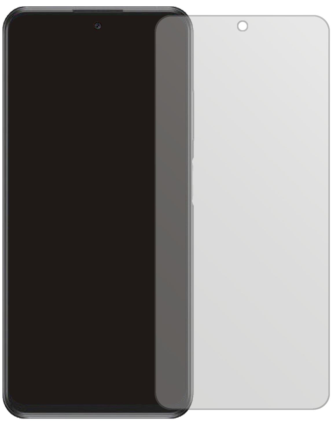 2x Schutzfolie matt für ZTE S30 SE Display-Schutzfolie